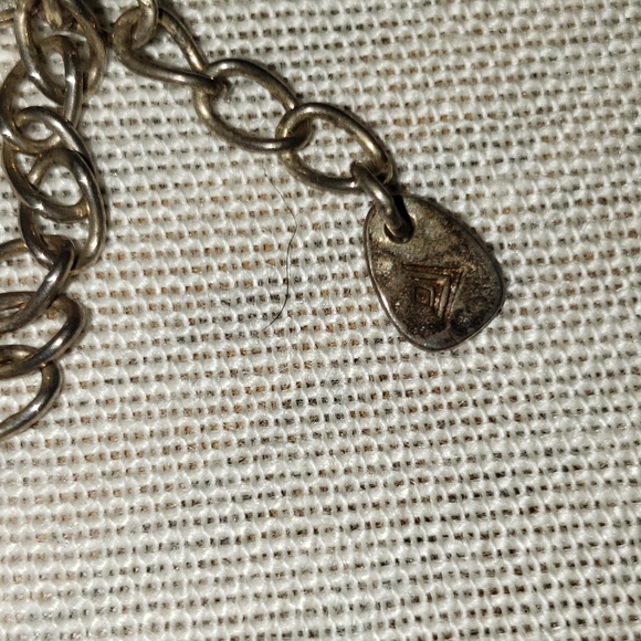 Beautiful Retired Silpada Sterling Silver Blue Grass Necklace - Picture 6 of 7